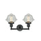 Innovations Lighting Small Oxford 2 Light Bath Vanity Light Part Of The Franklin Restoration Collection 208-BK-G534