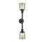 Innovations Lighting Small Bell 2 Light Bath Vanity Light Part Of The Franklin Restoration Collection 208-BK-G58-LED