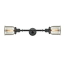Innovations Lighting Small Bell 2 Light Bath Vanity Light Part Of The Franklin Restoration Collection 208-BK-G58-LED