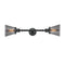 Innovations Lighting Small Cone 2 Light Bath Vanity Light Part Of The Franklin Restoration Collection 208-BK-G63