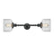 Innovations Lighting Large Bell 2 Light Bath Vanity Light Part Of The Franklin Restoration Collection 208-BK-G72-LED