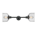 Innovations Lighting Large Bell 2 Light Bath Vanity Light Part Of The Franklin Restoration Collection 208-BK-G74-LED