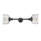 Innovations Lighting Large Bell 2 Light Bath Vanity Light Part Of The Franklin Restoration Collection 208-BK-G74-LED