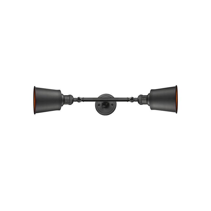 Innovations Lighting Addison 2 Light Bath Vanity Light Part Of The Franklin Restoration Collection 208-OB-M9-OB-LED