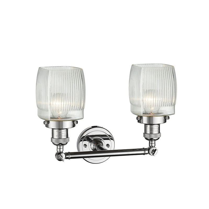 Innovations Lighting Colton 2 Light Bath Vanity Light Part Of The Franklin Restoration Collection 208-PC-G302-LED