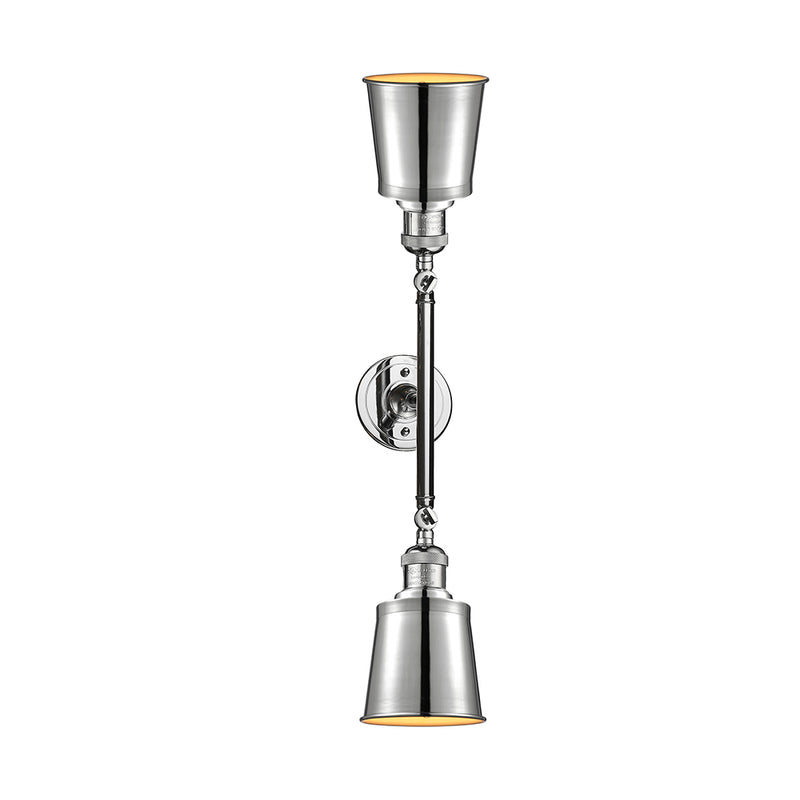 Innovations Lighting Addison 2 Light Bath Vanity Light Part Of The Franklin Restoration Collection 208-PC-M9-PC