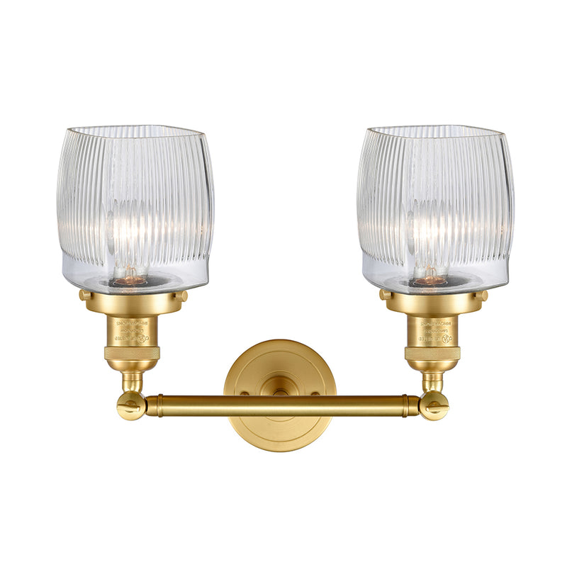 Innovations Lighting Colton 2 Light Bath Vanity Light Part Of The Franklin Restoration Collection 208-SG-G302