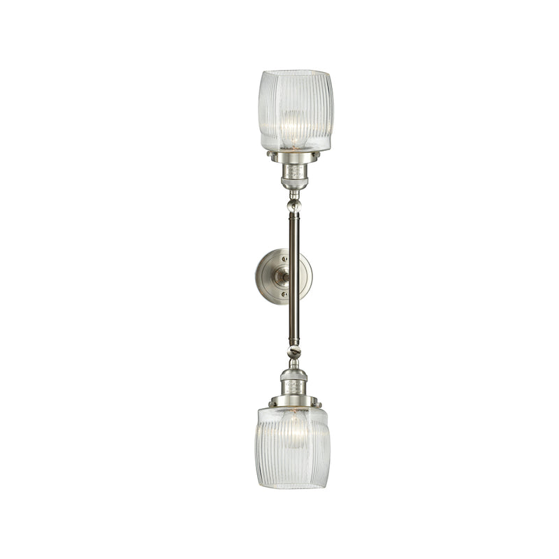 Innovations Lighting Colton 2 Light Bath Vanity Light Part Of The Franklin Restoration Collection 208-SN-G302-LED