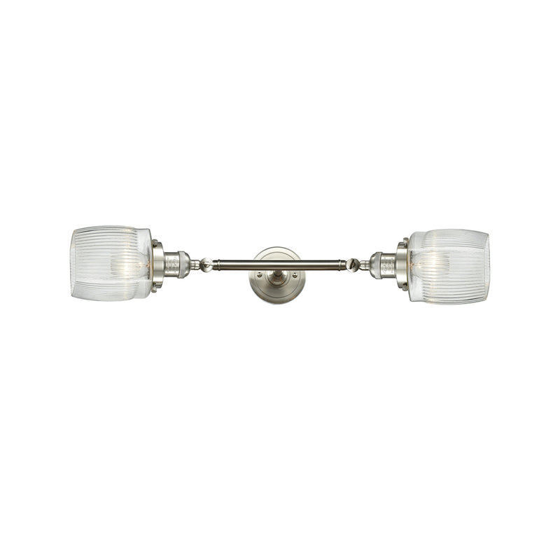 Innovations Lighting Colton 2 Light Bath Vanity Light Part Of The Franklin Restoration Collection 208-SN-G302-LED