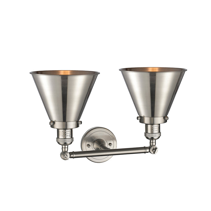 Innovations Lighting Appalachian 2 Light Bath Vanity Light Part Of The Franklin Restoration Collection 208-SN-M13-SN