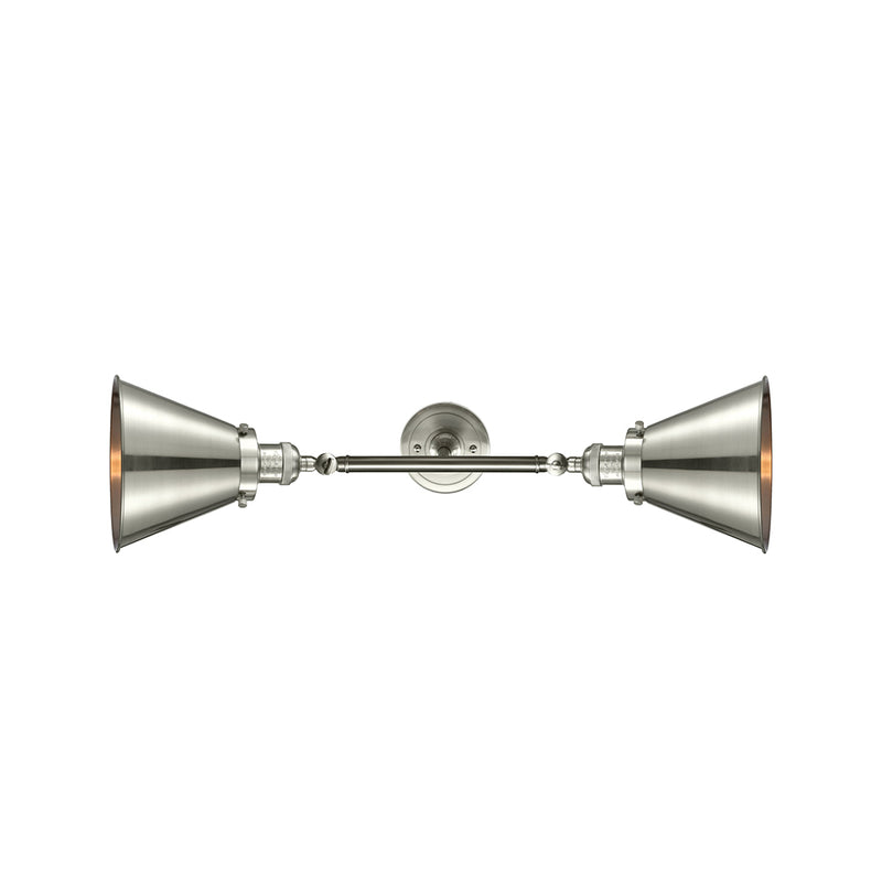Innovations Lighting Appalachian 2 Light Bath Vanity Light Part Of The Franklin Restoration Collection 208-SN-M13-SN