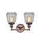 Innovations Lighting Chatham 2 Light Bath Vanity Light Part Of The Franklin Restoration Collection 208BP-ACBK-G142
