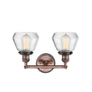Innovations Lighting Fulton 2 Light Bath Vanity Light Part Of The Franklin Restoration Collection 208BP-ACBK-G172