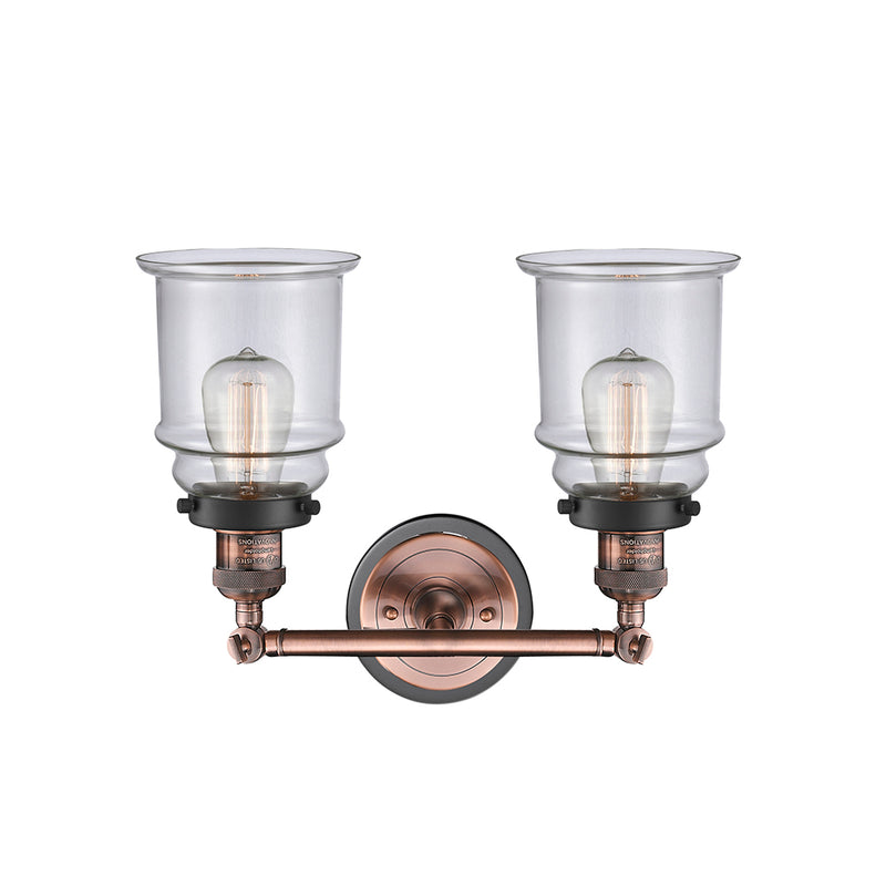 Innovations Lighting Canton 2 Light Bath Vanity Light Part Of The Franklin Restoration Collection 208BP-ACBK-G182