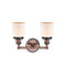 Innovations Lighting Small Bell 2 Light Bath Vanity Light Part Of The Franklin Restoration Collection 208BP-ACBK-G51