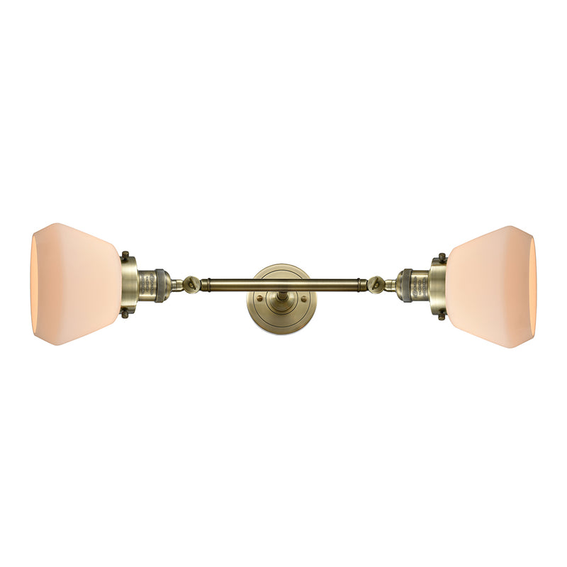 Innovations Lighting Fulton 2 Light Bath Vanity Light Part Of The Franklin Restoration Collection 208L-AB-G171-LED