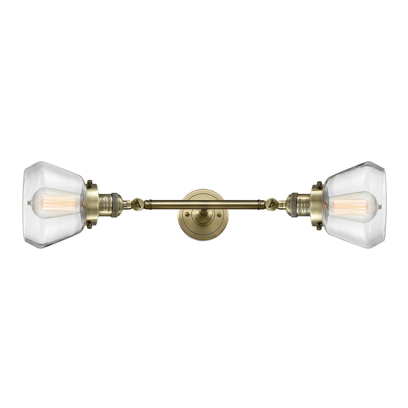 Innovations Lighting Fulton 2 Light Bath Vanity Light Part Of The Franklin Restoration Collection 208L-AB-G172-LED