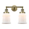 Innovations Lighting Canton 2 Light Bath Vanity Light Part Of The Franklin Restoration Collection 208L-AB-G181