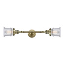 Innovations Lighting Small Canton 2 Light Bath Vanity Light Part Of The Franklin Restoration Collection 208L-AB-G184S-LED