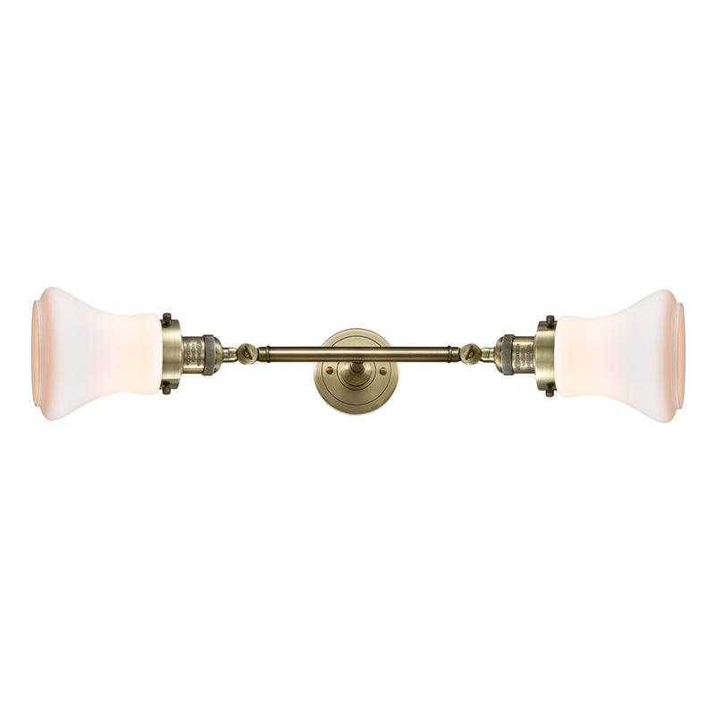Innovations Lighting Bellmont 2 Light Bath Vanity Light Part Of The Franklin Restoration Collection 208L-AB-G191