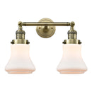 Innovations Lighting Bellmont 2 Light Bath Vanity Light Part Of The Franklin Restoration Collection 208L-AB-G191