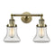 Innovations Lighting Bellmont 2 Light Bath Vanity Light Part Of The Franklin Restoration Collection 208L-AB-G192