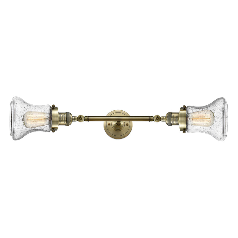 Innovations Lighting Bellmont 2 Light Bath Vanity Light Part Of The Franklin Restoration Collection 208L-AB-G194