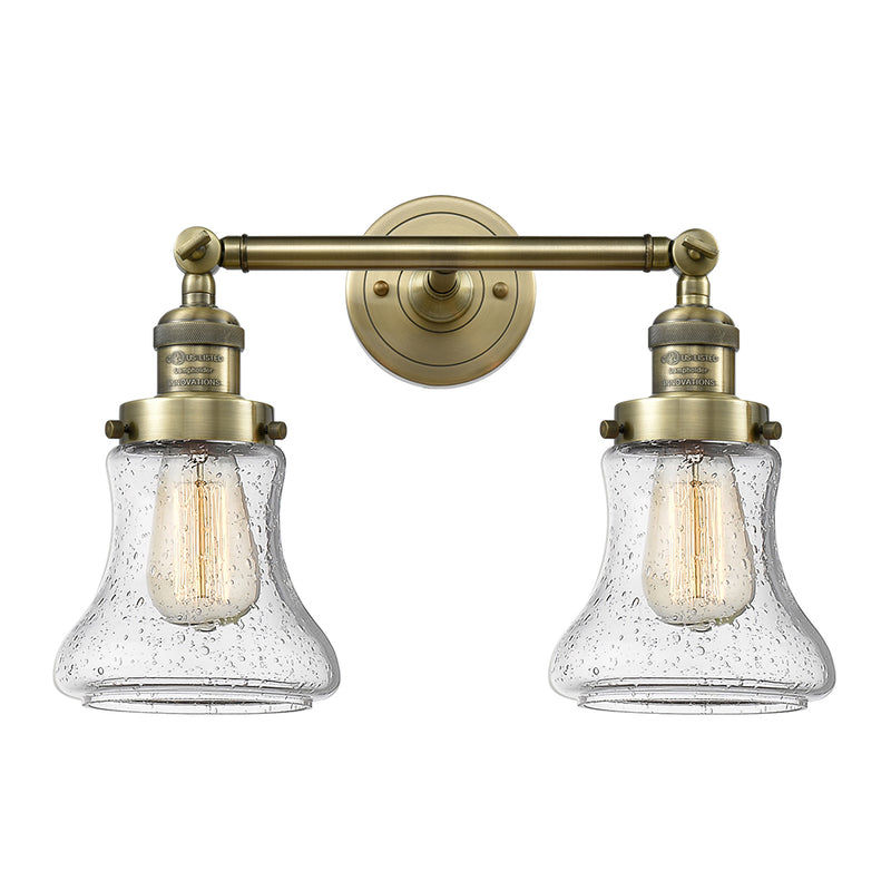 Innovations Lighting Bellmont 2 Light Bath Vanity Light Part Of The Franklin Restoration Collection 208L-AB-G194