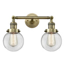 Innovations Lighting Beacon 2 Light 6" Bath Vanity Light 208L-AB-G202-6