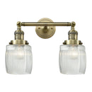 Innovations Lighting Colton 2 Light Bath Vanity Light Part Of The Franklin Restoration Collection 208L-AB-G302-LED