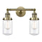 Innovations Lighting Dover 2 Light Bath Vanity Light Part Of The Franklin Restoration Collection 208L-AB-G312-LED