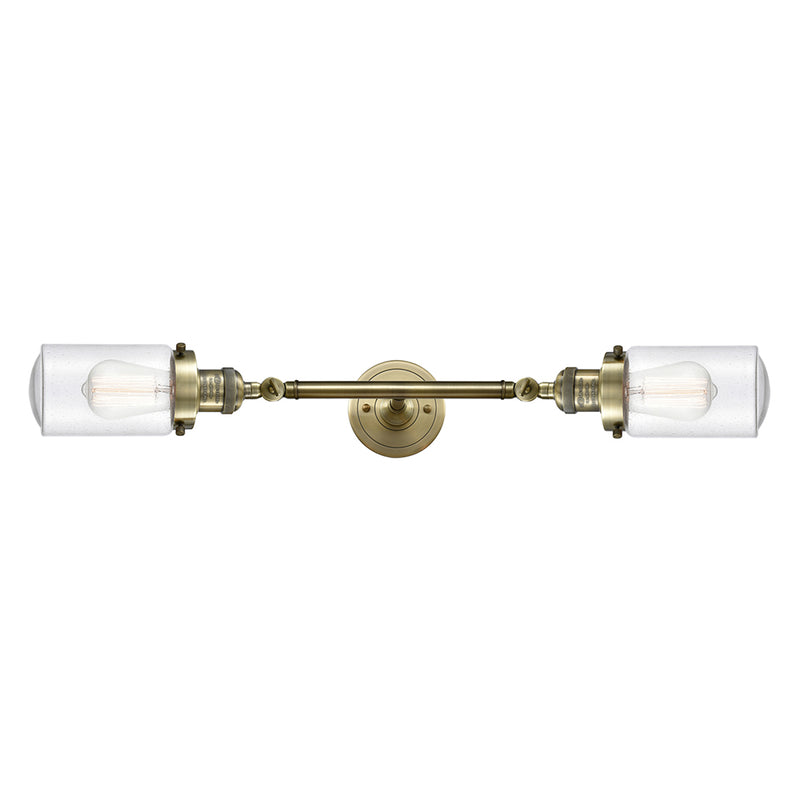 Innovations Lighting Dover 2 Light Bath Vanity Light Part Of The Franklin Restoration Collection 208L-AB-G314