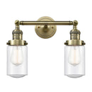 Innovations Lighting Dover 2 Light Bath Vanity Light Part Of The Franklin Restoration Collection 208L-AB-G314-LED