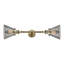 Innovations Lighting Large Cone 2 Light Bath Vanity Light Part Of The Franklin Restoration Collection 208L-AB-G43