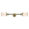 Innovations Lighting Small Bell 2 Light Bath Vanity Light Part Of The Franklin Restoration Collection 208L-AB-G51