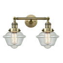 Innovations Lighting Small Oxford 2 Light Bath Vanity Light Part Of The Franklin Restoration Collection 208L-AB-G534