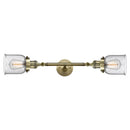 Innovations Lighting Small Bell 2 Light Bath Vanity Light Part Of The Franklin Restoration Collection 208L-AB-G54