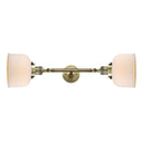 Innovations Lighting Large Bell 2 Light Bath Vanity Light Part Of The Franklin Restoration Collection 208L-AB-G71
