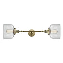 Innovations Lighting Large Bell 2 Light Bath Vanity Light Part Of The Franklin Restoration Collection 208L-AB-G72