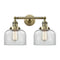 Innovations Lighting Large Bell 2 Light Bath Vanity Light Part Of The Franklin Restoration Collection 208L-AB-G72