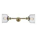Innovations Lighting Large Bell 2 Light Bath Vanity Light Part Of The Franklin Restoration Collection 208L-AB-G74