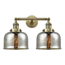 Innovations Lighting Large Bell 2 Light Bath Vanity Light Part Of The Franklin Restoration Collection 208L-AB-G78