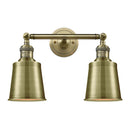 Innovations Lighting Addison 2 Light Bath Vanity Light Part Of The Franklin Restoration Collection 208L-AB-M9-AB