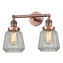 Innovations Lighting Chatham 2 Light Bath Vanity Light Part Of The Franklin Restoration Collection 208L-AC-G142-LED