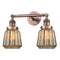Innovations Lighting Chatham 2 Light Bath Vanity Light Part Of The Franklin Restoration Collection 208L-AC-G146