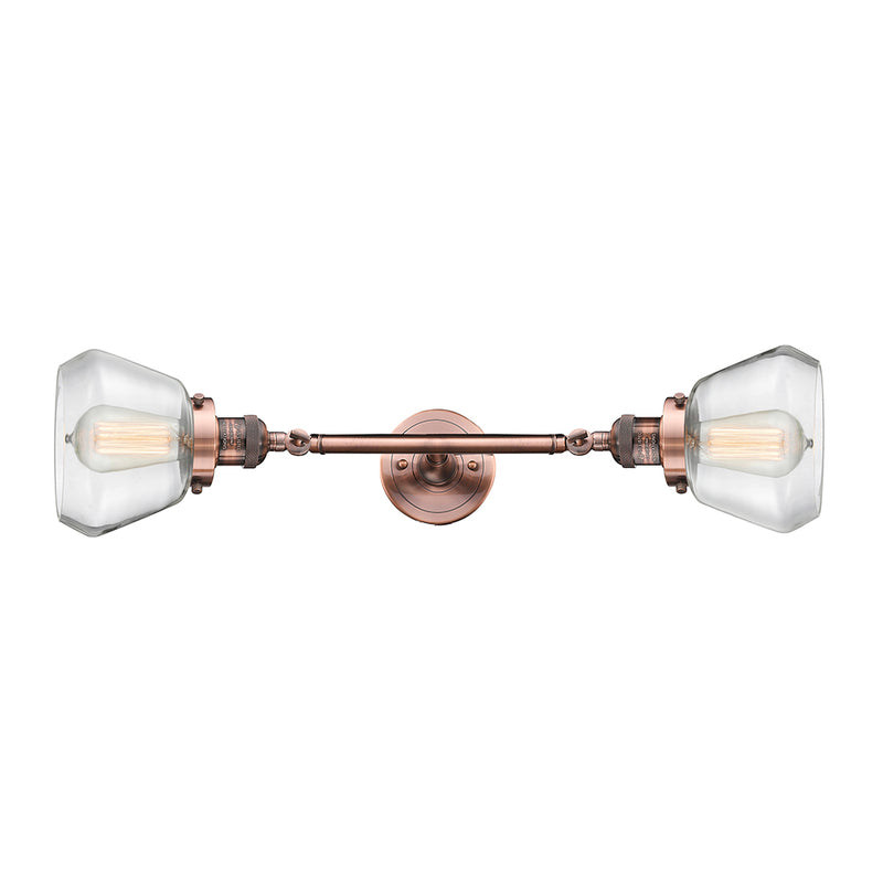 Innovations Lighting Fulton 2 Light Bath Vanity Light Part Of The Franklin Restoration Collection 208L-AC-G172