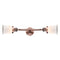 Innovations Lighting Small Canton 2 Light Bath Vanity Light Part Of The Franklin Restoration Collection 208L-AC-G181S