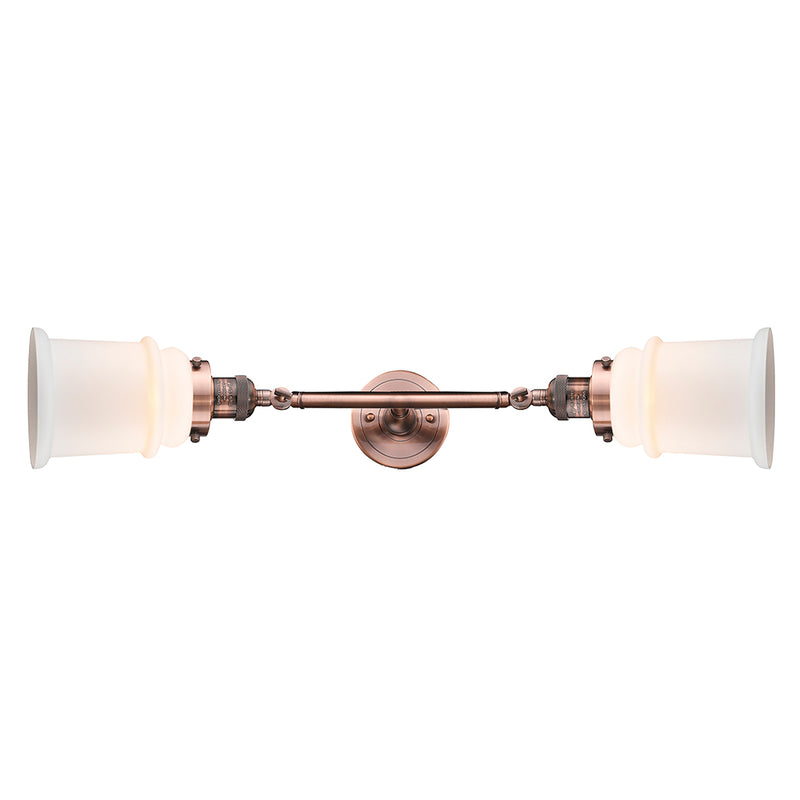 Innovations Lighting Canton 2 Light Bath Vanity Light Part Of The Franklin Restoration Collection 208L-AC-G181-LED