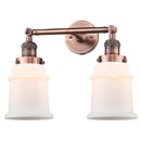 Innovations Lighting Canton 2 Light Bath Vanity Light Part Of The Franklin Restoration Collection 208L-AC-G181-LED
