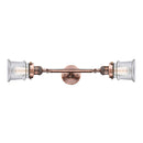 Innovations Lighting Small Canton 2 Light Bath Vanity Light Part Of The Franklin Restoration Collection 208L-AC-G182S